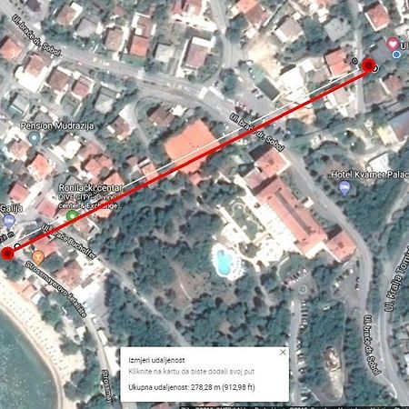 Apartmani Ruzica Crikvenica Bagian luar foto