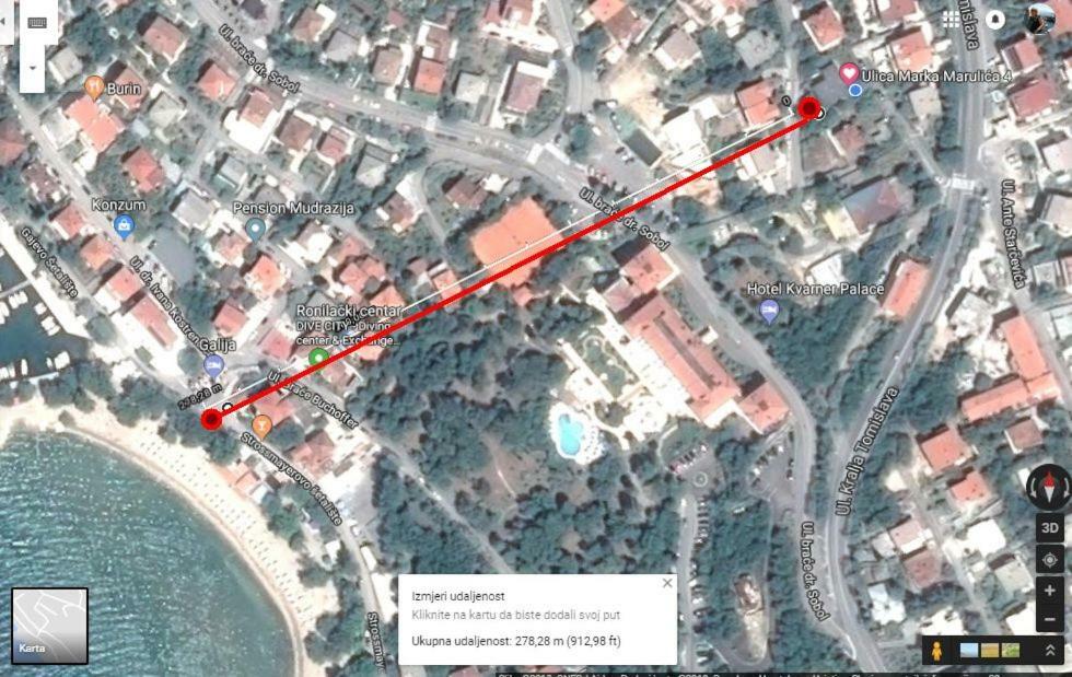 Apartmani Ruzica Crikvenica Bagian luar foto